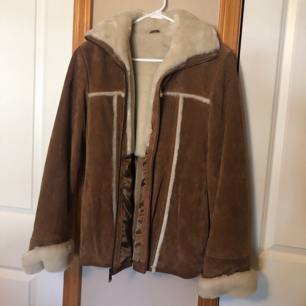 Vintage Suede/Fur Jacket